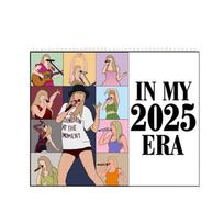 2025 Desk Calendar Monthly Planner with Inspirational Quotes and Illustrated Pop Star Art for Office Home School Organization juoda