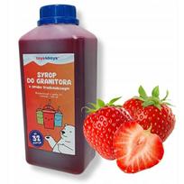 Syrop Do Granity Slushy Koncentrat 1:7 O Smaku Truskawki 1L Wydajność Aż 8L