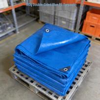 Durable Outdoor Waterproof Sunshade Tarpaulin - Anti-aging PE Rainproof Fabric 2m x 2m
