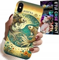 Etui Do Iphone X / Xs - Znak Zodiaku, Ryba Astronomia + Folia