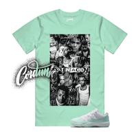 11 Igloo White Mint Green T Shirt Match XX XL