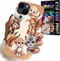Etui Do Iphone 14 Plus - Plecki Dla Dzieci W Zwierzęta Leśne Case