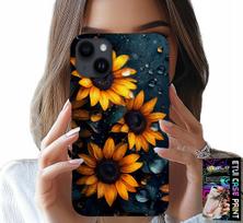 Etui Do Iphone 14 Plus - Słoneczniki, Słonecznik, Kwieciste Wzory