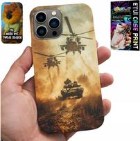 Etui Do Iphone 13 Pro - Helikopter Wojskowy Czołg Militaria Case