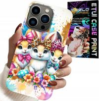 Etui Do Iphone 15 Pro Max - Króliczki, Świąteczne, Królik, Wielkanoc