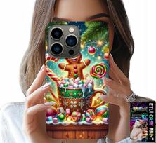 Etui Do Iphone 15 Pro Max - Piernik Pierniki Świąteczne Wzory +Szkło