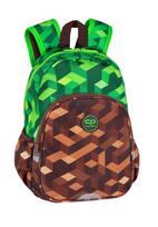 Mokyklinė kuprinė CoolPack Coolpack Toby City Jungle, ruda sp./žalia sp., 12 cm x 26 cm x 35 cm