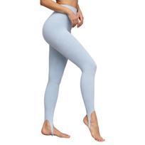 Colanti Sport Femei Tip Stirrup, with strap under sole, High Waist, High Elasticity, Black - M 1064, Light Blue S juoda