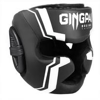Boxing & Muay Thai Protective Helmet for Adults & Children - Thickened Sparring & Training Gear Large juodai-balta spalva