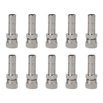 Fast Connect Nozzle Mist Fog Sprayer Working Pressure 4kg Easy Install Misting Device Fog Sprayer Size Show As Picture China Mainland