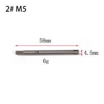 1Pcs Screw Bolt Remover Broken Tap Extractor Hand Tools Wrench Drill Bit Damaged Screw Tap Extractor Steel M3-M22