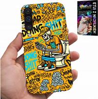 Etui Do Samsung Galaxy A70 - Doing Shit Kościotrup Na Kiblu Case