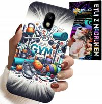 Etui Do Samsung Galaxy J5 2017 - Siłownia Gym Fitness Sport Case + Szkło
