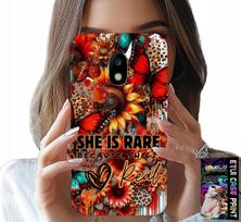 Etui Do Samsung Galaxy J5 2017 - She Is Rare, Słoneczniki, Kwiaty, Motyle