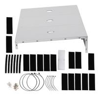 3Pcs Guitar Pedalboard Aviation Aluminum Effect Board Musical Instrument Accessories