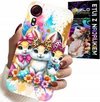 Etui Do Samsung Galaxy Xcover 7 - Króliczki, Świąteczne, Królik, Wielkanoc