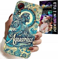 Etui Do Samsung Galaxy Xcover 7 - Znak Zodiaku, Wodnik, Astronomia Plecki