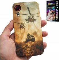 Etui Do Samsung Galaxy Xcover 7 - Helikopter Wojskowy Czołg Militaria Case