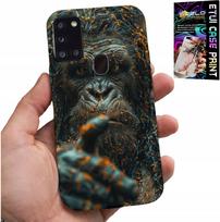 Etui Do Samsung Galaxy A21S - Małpa, Małpka, Goryl, Zwierzęta + Szkło