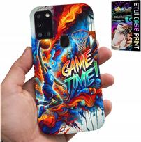 Etui Do Samsung Galaxy A21S - Koszykówka Nba Game Time, Case + Szkło
