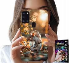 Etui Do Samsung Galaxy A21S - Słodka Wiewiórka, Case Z Własnym Motywem