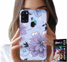 Etui Do Samsung Galaxy A21S - Kwiatki Kwieciste Modne Wzory Plecki