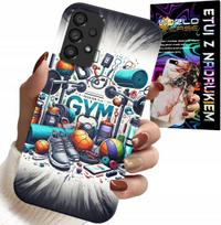 Etui Do Samsung Galaxy A23 5G - Siłownia Gym Fitness Sport Case + Szkło