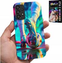 Etui Do Samsung Galaxy A23 5G - Piłka Nożna Football Piłkarze + Szkło