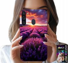 Etui Do Samsung Galaxy A21 - Pole Lawendy, Piękne Krajobrazy, Wzory