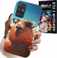 Etui Do Samsung Galaxy M31S - Słodka Kapibara, Capibara Case + Szkło