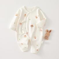 Baby Wrap Romper Cotton Newborn Infant Kimono Style Onesie Spring Autumn Soft Crawling Clothes 52