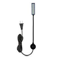 1 vnt. 30 LED siuvimo mašinos lempa LED šviestuvas Fiksuotas pagrindas Lankstus lankstomas vamzdelis namų ruošai US Plug 1PC