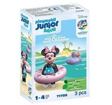 Konstruktorius Playmobil Junior Aqua Disney Minnie Mouses Beach Trip 71706, 3 vnt., įvairių spalvų