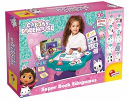 Vaikų žaidimo stalas Lisciani Gabbys Dollhouse Super Desk, įvairių spalvų