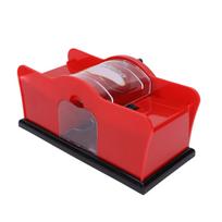 1‑2 Deck Manual Card Shuffler Poker Playing Card Casino Card Manual Shuffler Tool Red