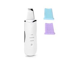 Electric Skin Scraper Peeling Blackhead Remover Ultrasonic Deep Face Cleaning Lifting Acne Pore Facial Spatula Shovel Cleanser balta