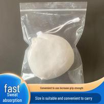 56g Neslystantis magnio karbonato kreidos kamuoliukas laipiojimui ir sunkiajai atletikai - Sausų rankų miltelių maišelis 56g Anti-slip Magnesium Chalk Ball balta