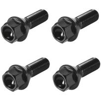 4Pcs M12x1.5 Wheel Lug Bolts 36136781150 For BMW E81 E46 E90 E39 E60 E63 E38 E31