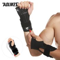 Aolikes 1 Pair Roller Skating Wrist Guards Hand Support Brace Protective Gear for Snowboard Ski Sports Safety S
