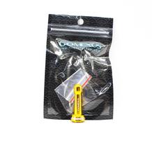 Gomexus R1GD ritės stovas Alu Gold 42mm Shimano Daiwa 2000-5000 (2110 m)