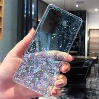 Luxury Glitter Case For Huawei P30 P40 P50 P20 Pro Lite Transparent Soft Back Case For Huawei P9 P10 Plus Shockproof Back Cover P9 žalia