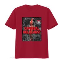Cannibal Holocaust Siaubo Filmo Įkvėpti Moterys ant Kalo Marškinėliai TE3894 vintage Išplauti Universalūs gatvės stiliaus dizainerio drabužiai S