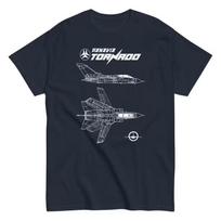 Trend 25 Summer New Panavia Tornado Eurofighter Print Mens and Womens Cotton Short Sleeve TShirt Men Clothing Harajuku S