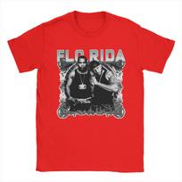 Flo Rida hip hopo reperio marškinėliai vyrams ir moterims Naujas atvykimas T-shirt medvilniniai drabužiai S