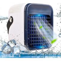 Qinux Airgo Mini Air Cooler Portable Air Cooler Conditioning Fan Unit Chiller Purifier Desk Bedroom Study,hw mėlyna