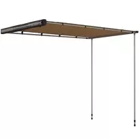 Tentas karavanui, automobilinė stogo markizė - chaki 1,6 x 2,5 m