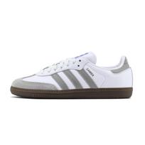 Adidas Originals SAMBA OG Low top Skateboard Shoes Unisex White Gray B75806(Team1253-) 35⅔