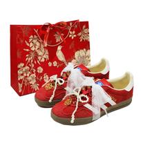 Adidas Originals GAZELLE INDOOR Low top Skateboard Shoes Unisex IF1808(Team403-BOX) 38