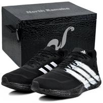 Adidas Duramo 10 Abrasion Resistant Low top Running Shoes Men's Black White GW8336(Team96-S-BOX) 40