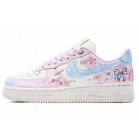 Nike Air Force 1 Persiko Oolong Amortizacija Lengvi Žemi Teniso Batai Moteriški Mėlyni Rožiniai IB2574-600(Komanda1697-) 36